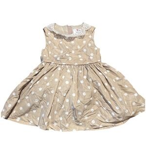 Jason Wu for Target Toddler Girls Polka Dot Dress with Lace Collar Bow 24M